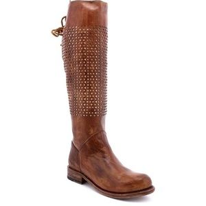 BED STU Knee High Boots -Brown